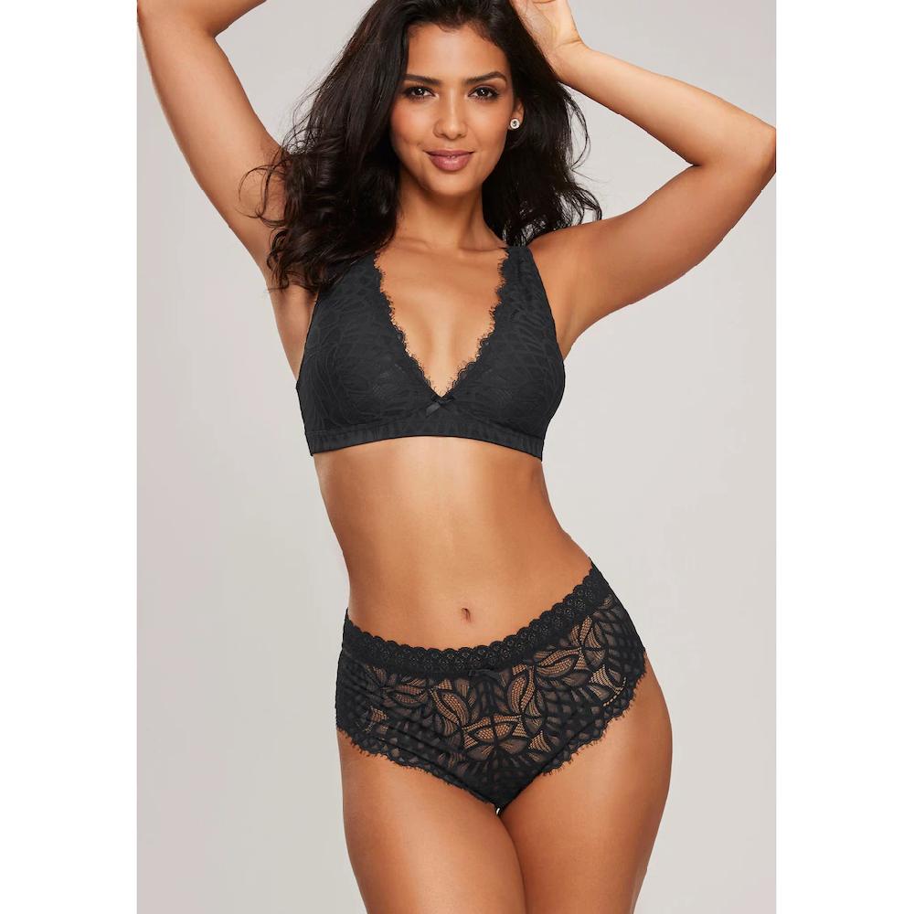 LASCANA Bralette-BH »Cara« Ohne Bügel Im Edlen High-Apex Design Sexy Dessous Kaufen