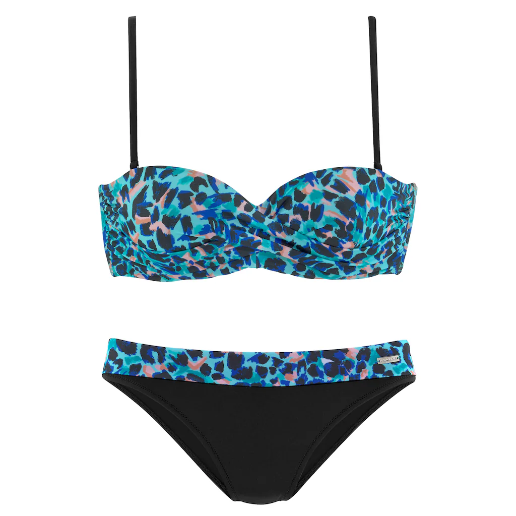 LASCANA Bügel-Bandeau-Bikini Im Animaldesign Online Bestellen