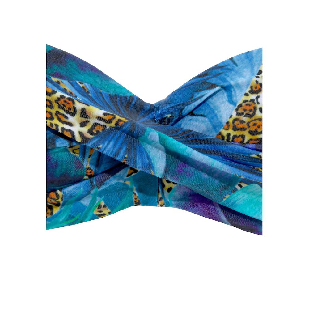 LASCANA Bügel-Bandeau-Bikini Mit Dschungel-Optik Kaufen
