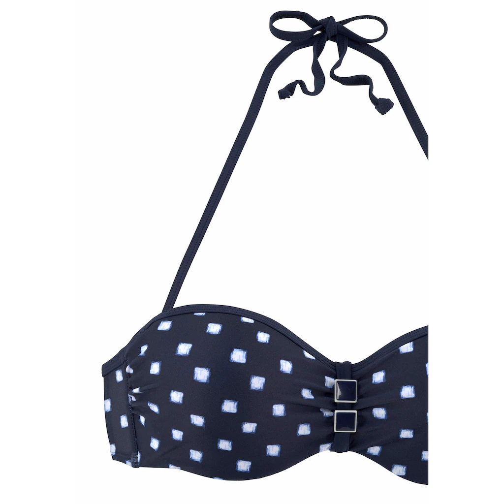 LASCANA Bügel-Bandeau-Bikini Mit Zier-Accessoires Online Kaufen