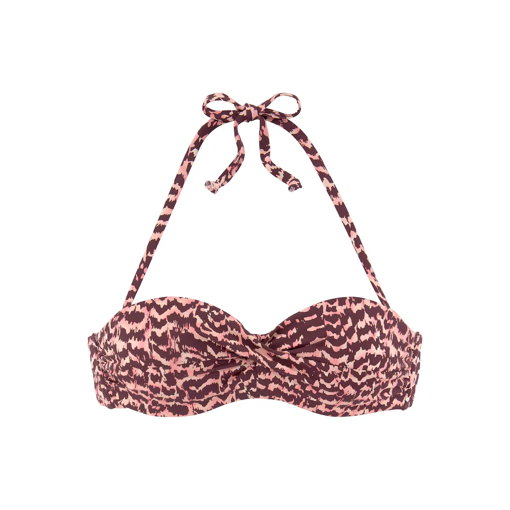 LASCANA Bügel-Bandeau-Bikini-Top »Holly« In Wickeloptik Online Kaufen