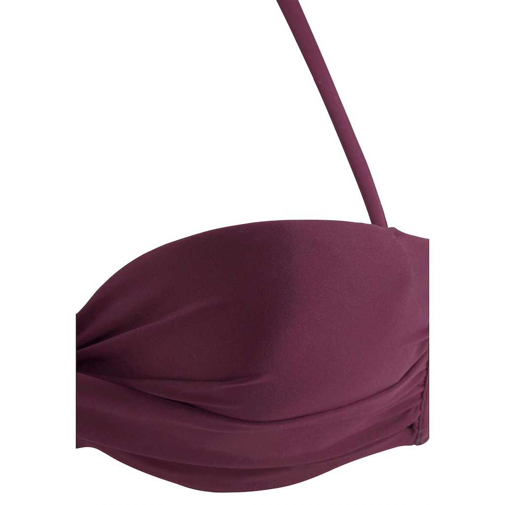 LASCANA Bügel-Bandeau-Bikini-Top »Italy« Mit Seitlichen Stäbchen Online Bestellen