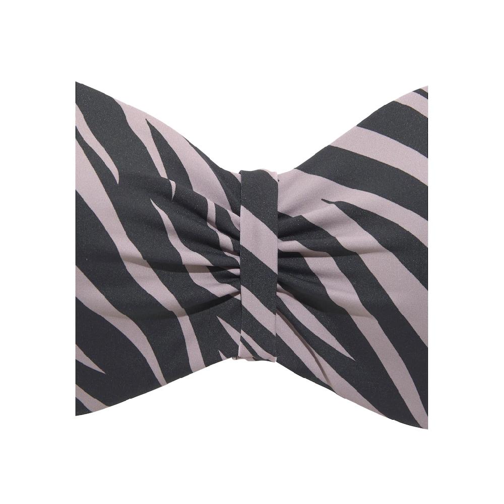 LASCANA Bügel-Bandeau-Bikini-Top »Kaa« Mit Animal-Design ▷ Für