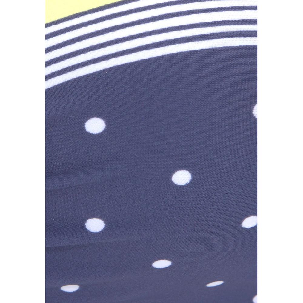 LASCANA Bügel-Bandeau-Bikini-Top »Monri« Mit Kontrastfarbenem Detail Online Bestellen
