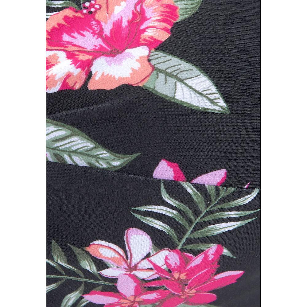 LASCANA Bügel-Bandeau-Bikini-Top »Santini« Im Floralen Design Bestellen