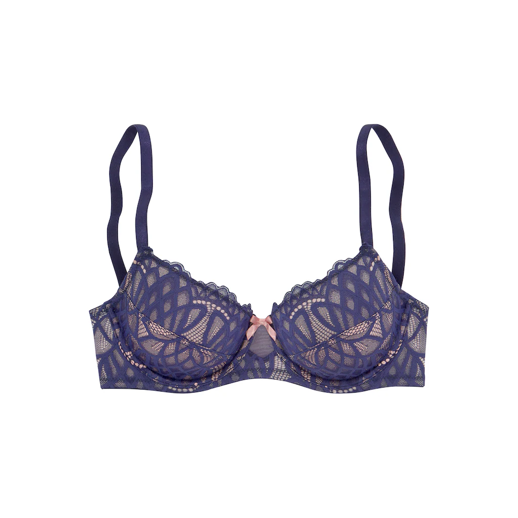 LASCANA Bügel-BH »Cara« Mit Femininer Spitze Anteilig Aus Recyceltem Material Dessous Bestellen