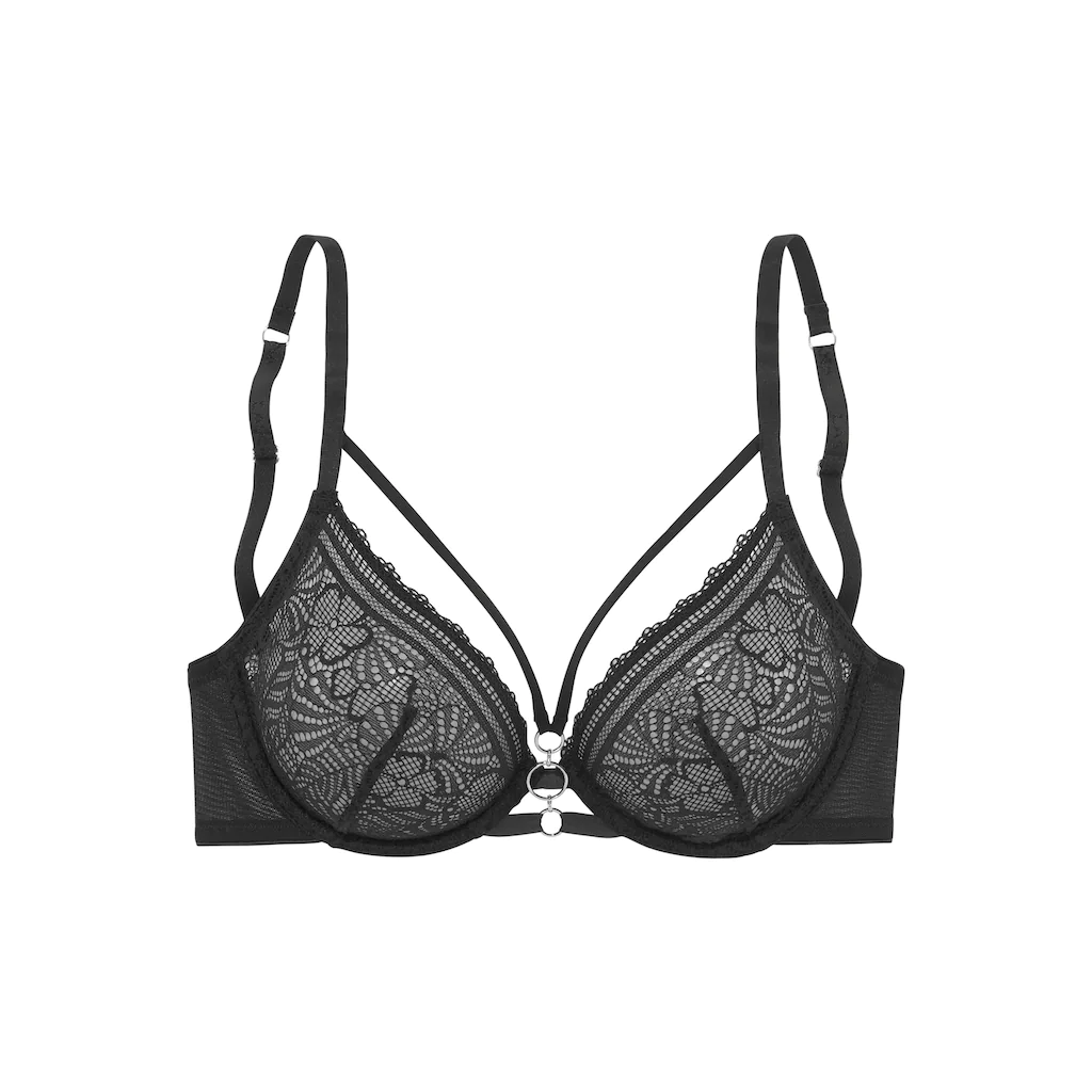 LASCANA Bügel-BH Mit Schmuckring Und Zierbänder Sexy Dessous Kaufen