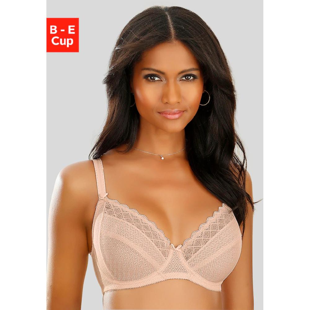 LASCANA Bügel-BH mit schöner grafischer Spitze online kaufen