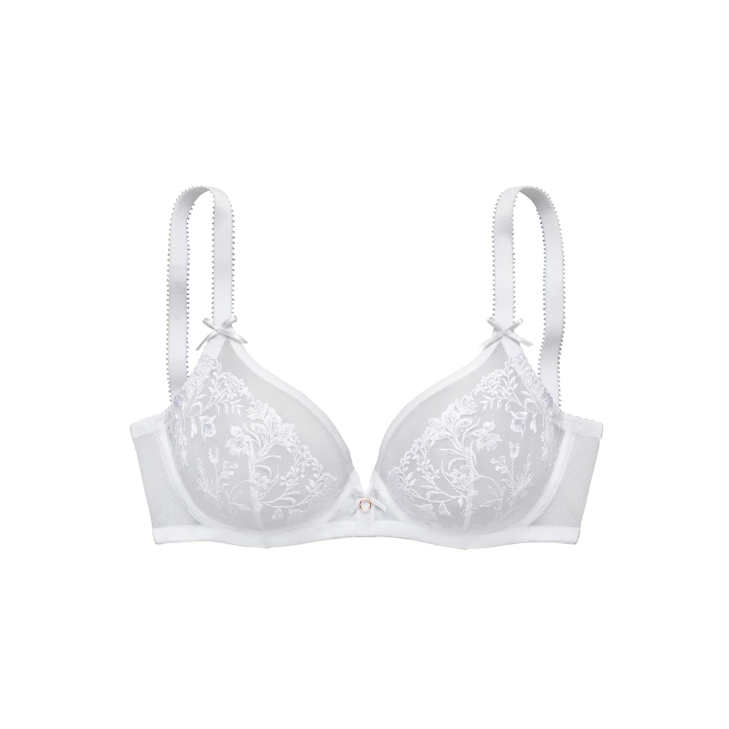 LASCANA Bügel-BH Mit Zarter Blumenstickerei Und Filigranen Accessoires Sexy Dessous ▷ Für
