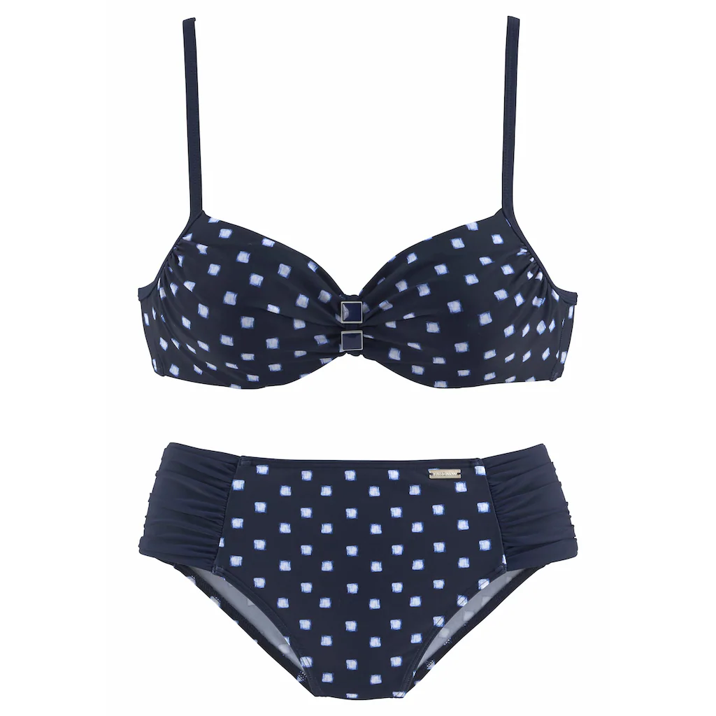 LASCANA Bügel-Bikini Mit Gerafften Einsätzen Online Kaufen