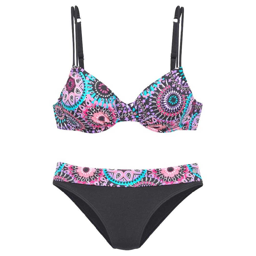 LASCANA Bügel-Bikini Mit Kontrastfarbigen Bändern Kaufen