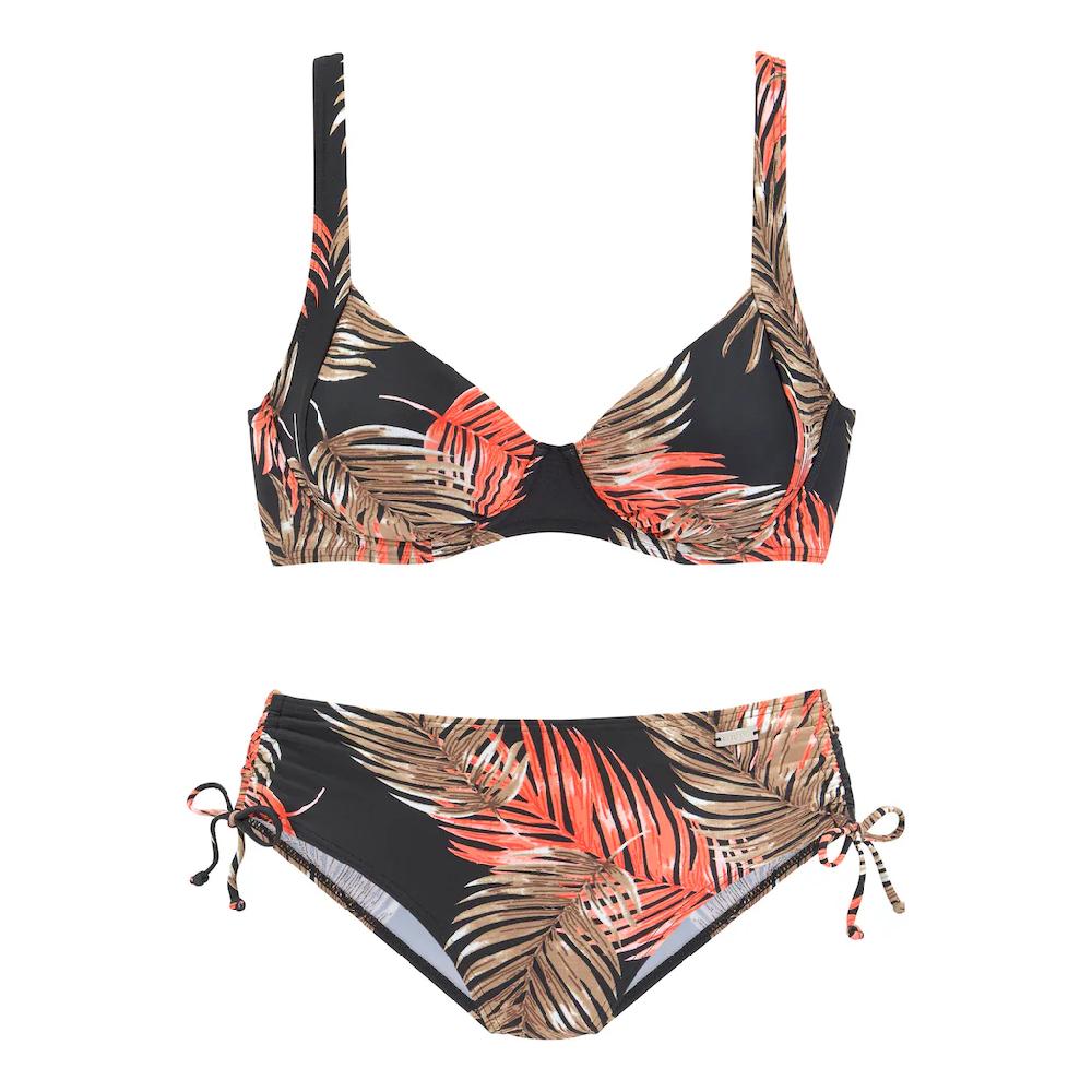 LASCANA Bügel-Bikini Mit Plakativem Blätter-Print ▷ Für