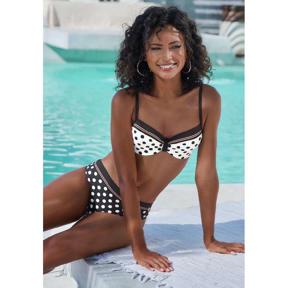 LASCANA Bügel-Bikini mit süßen Tupfen