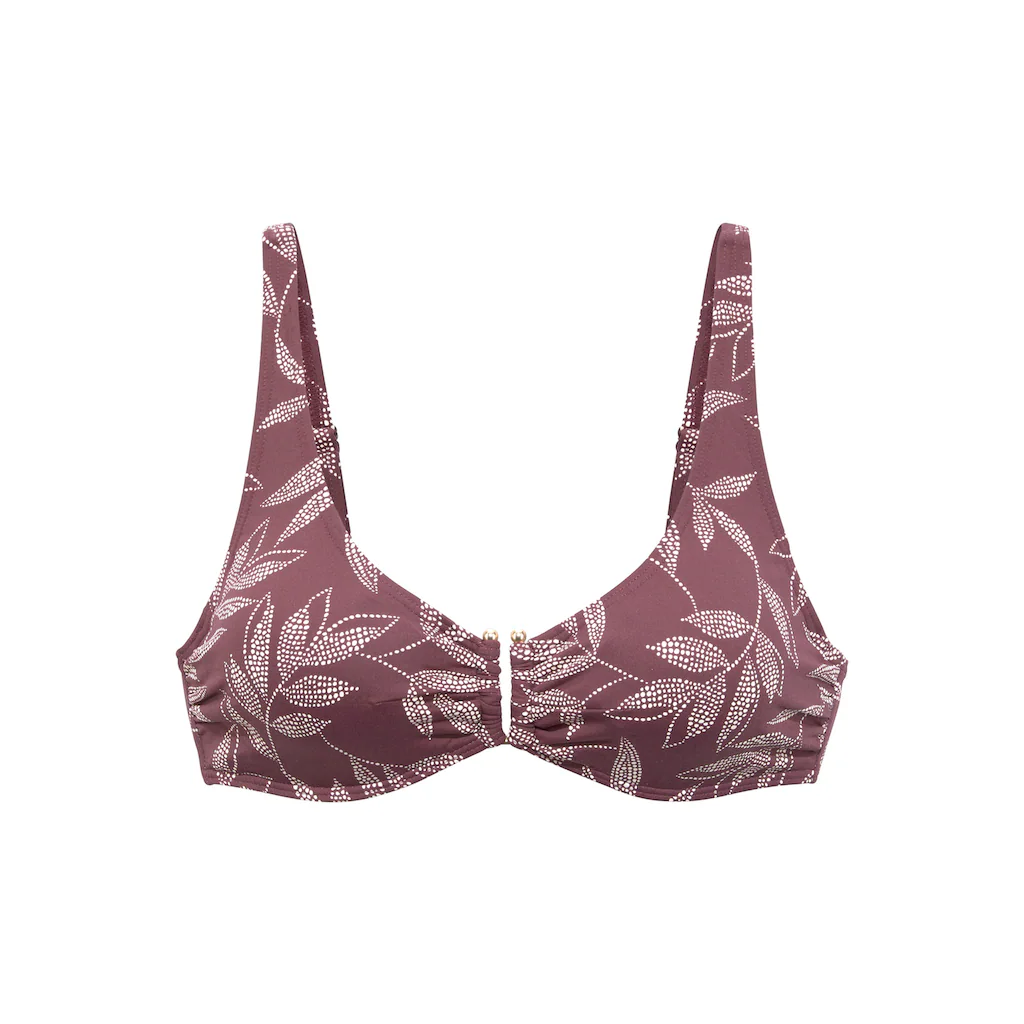 LASCANA Bügel-Bikini-Top »Apart« Mit Goldfarbigen Accessoire Bestellen