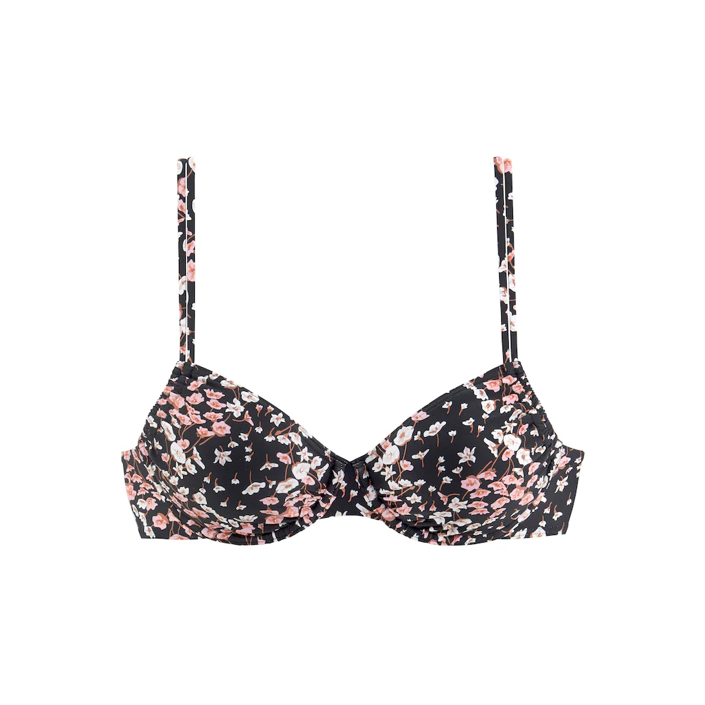 LASCANA Bügel-Bikini-Top »Blair« Mit Floralem Design Online Kaufen