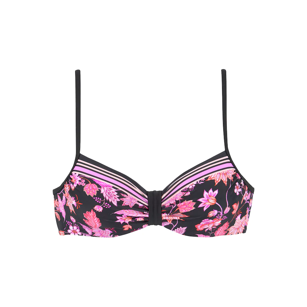 LASCANA Bügel-Bikini-Top »Bohemian« Mit Platzierten Streifen Bestellen