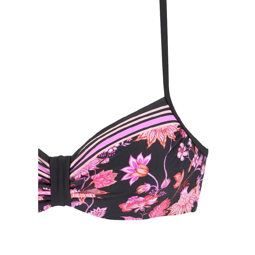 LASCANA Bügel-Bikini-Top »Bohemian« Mit Platzierten Streifen Bestellen