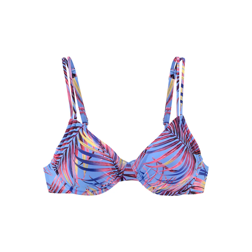 LASCANA Bügel-Bikini-Top »Breese« Im Tropischen Design ▷ Für