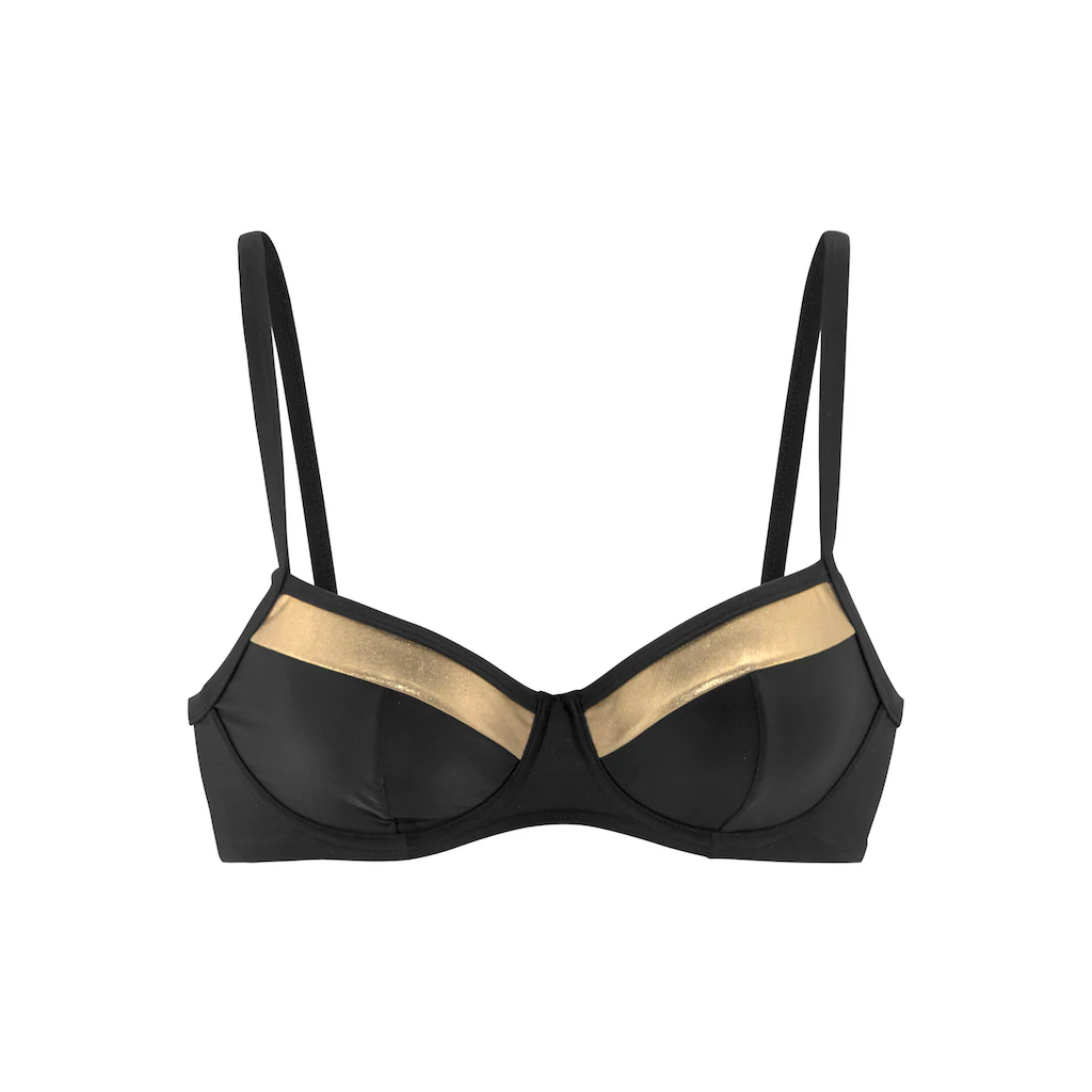LASCANA Bügel-Bikini-Top »Elodie« Mit Trendigem Materialeinsatz Online Kaufen