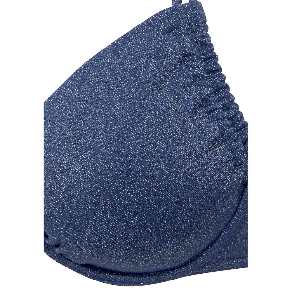 LASCANA Bügel-Bikini-Top »Glitter« Mit Tollem Glitzereffekt Online Kaufen