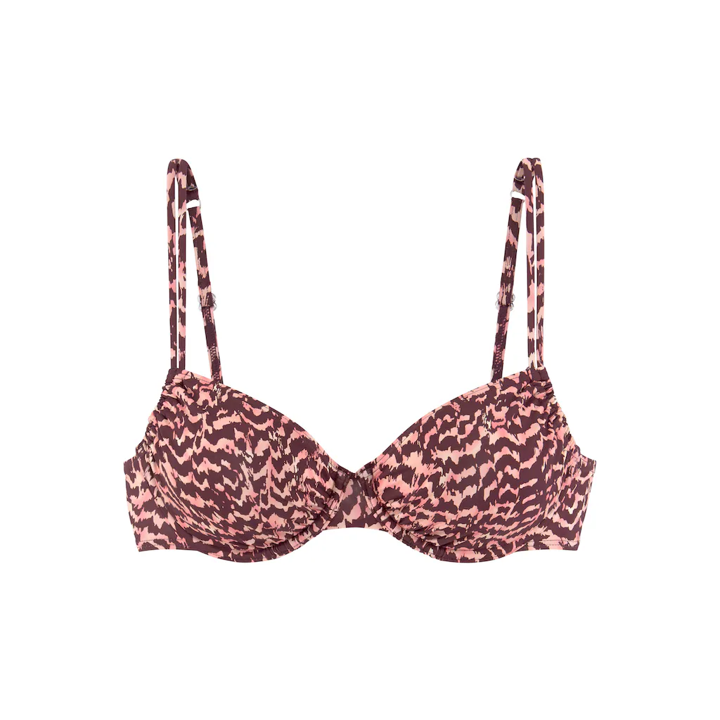 LASCANA Bügel-Bikini-Top »Holly« Mit Animalprint Kaufen