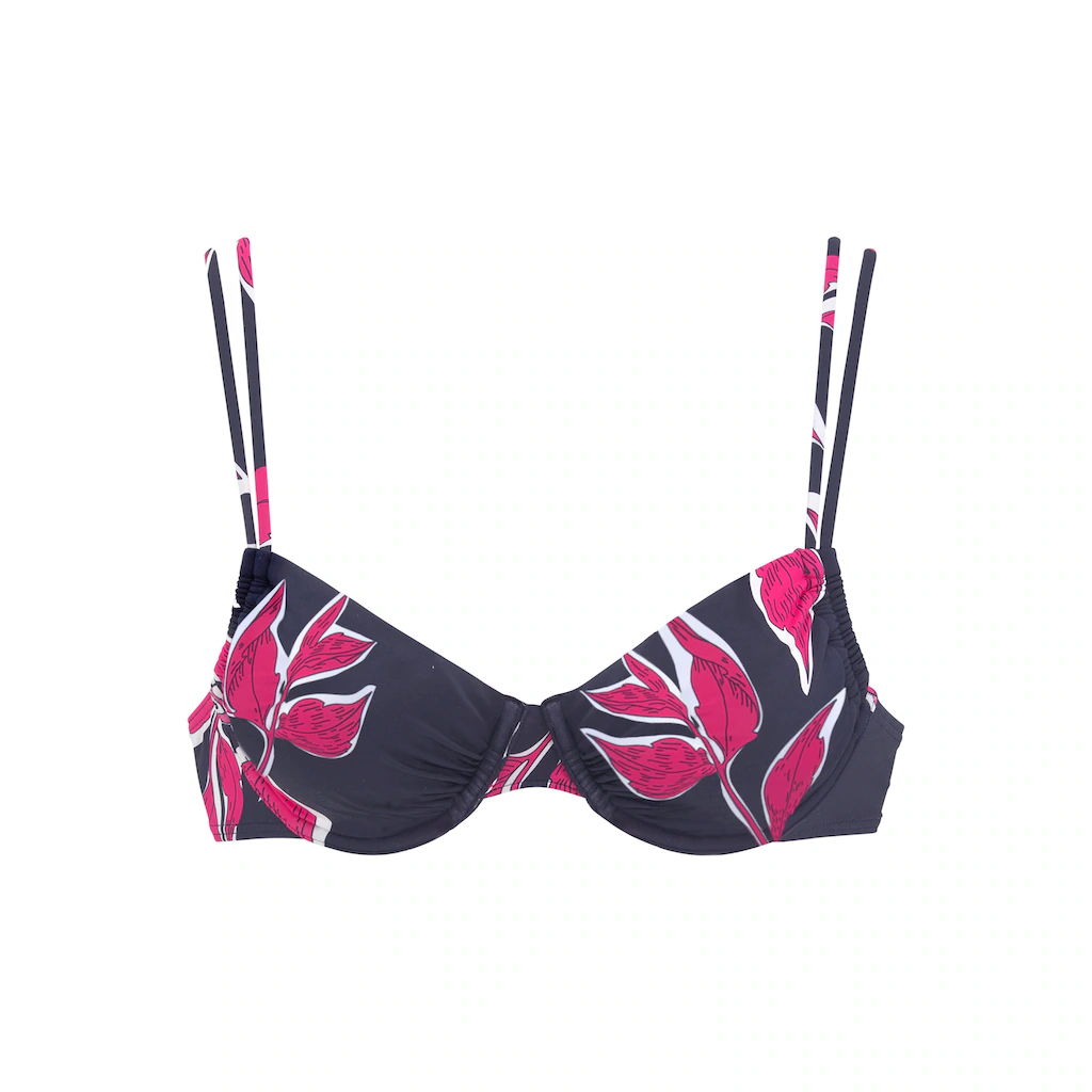 LASCANA Bügel-Bikini-Top Im Blätter-Design Kaufen