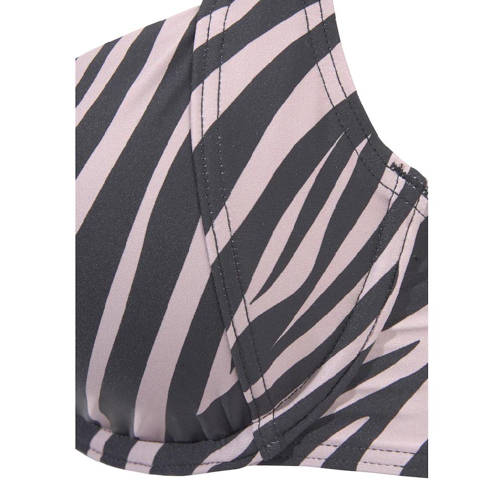 LASCANA Bügel-Bikini-Top »Kaa« Im Animal-Design Online Kaufen