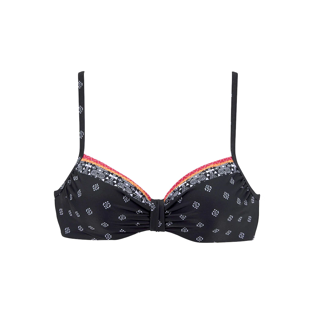 LASCANA Bügel-Bikini-Top »Kimer« Mit Modernem Print Kaufen