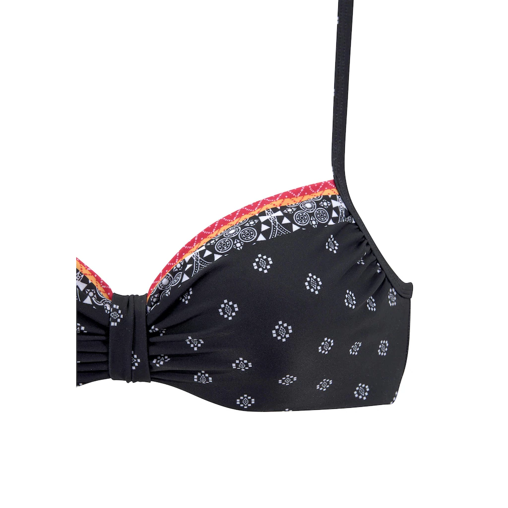 LASCANA Bügel-Bikini-Top »Kimer« Mit Modernem Print Kaufen