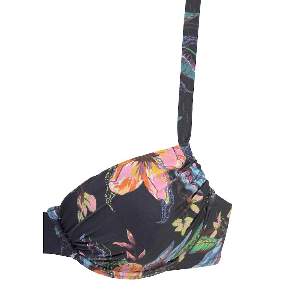 LASCANA Bügel-Bikini-Top »Malia« Mit Tropischem Print Online Kaufen
