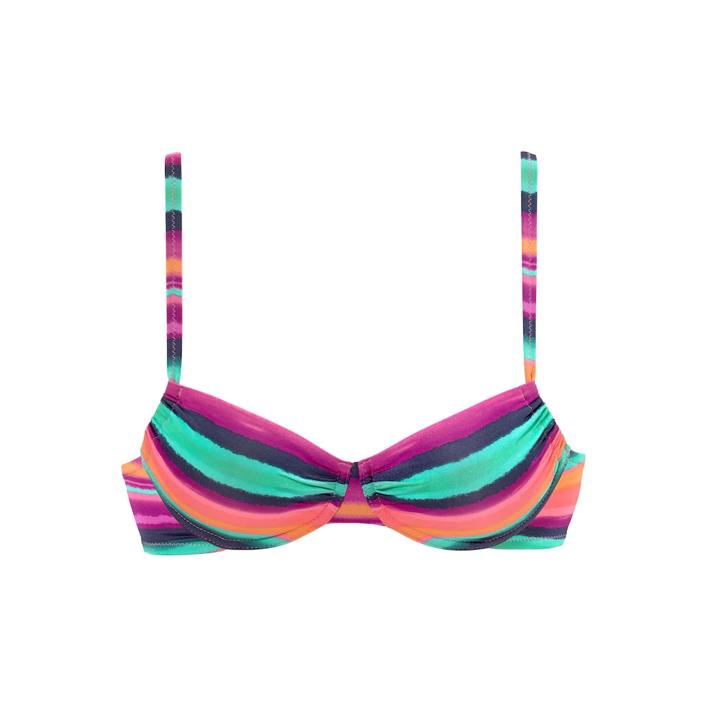 LASCANA Bügel-Bikini-Top »Rainbow« Mit Seitlicher Regulierung Bestellen