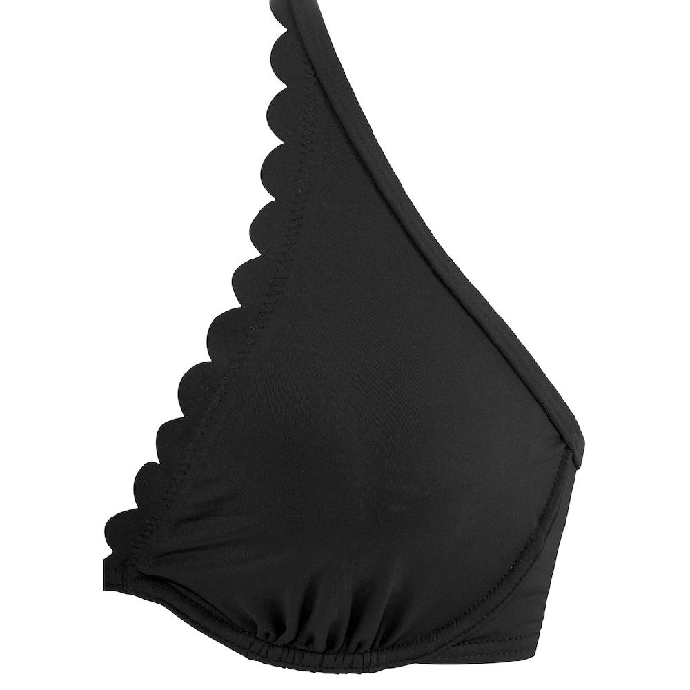 LASCANA Bügel-Bikini-Top »Scallop« Mit Gelaserter Wellenkannte Online Bestellen