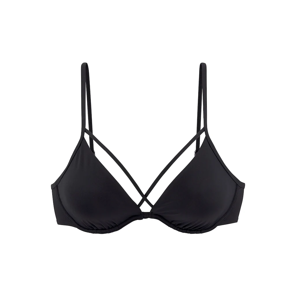LASCANA Bügel-Bikini-Top »Shora« Mit Zierbändern Online Bestellen