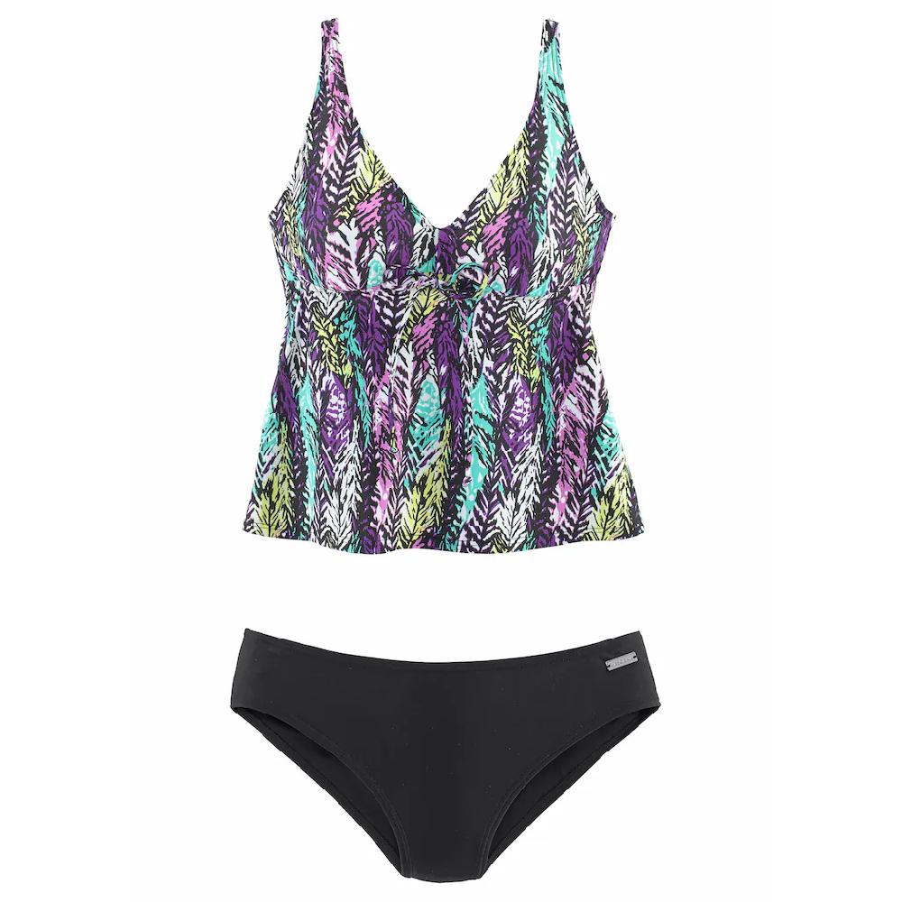 LASCANA Bügel-Tankini Mit Alloverdruck Online Kaufen
