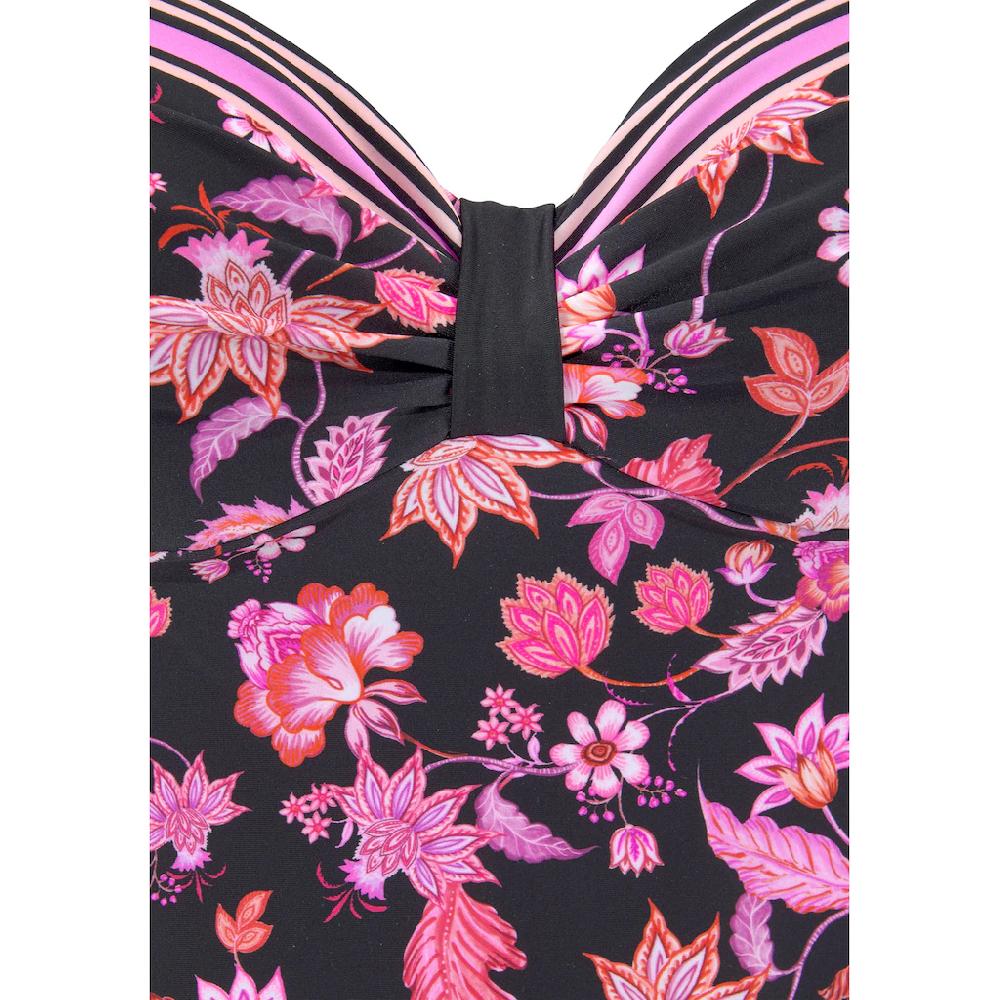 LASCANA Bügel-Tankini-Top »Bohemian« Mit Platzierten Streifen Online Kaufen