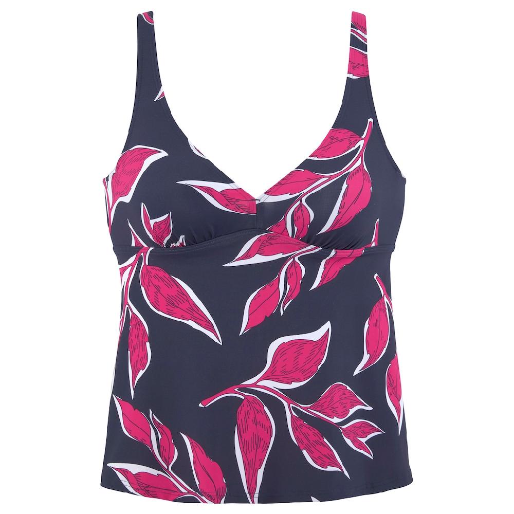 LASCANA Bügel-Tankini-Top »Cataleya« Im Blätter-Design Kaufen