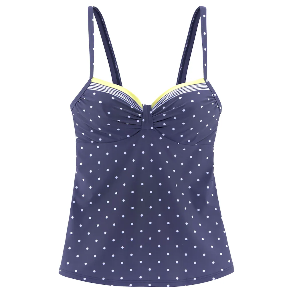 LASCANA Bügel-Tankini-Top »Monri« Mit Kontrastfarbenem Detail ▷ Für