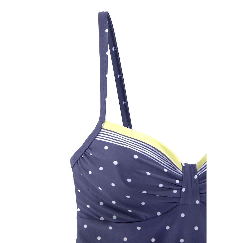 LASCANA Bügel-Tankini-Top »Monri« Mit Kontrastfarbenem Detail ▷ Für