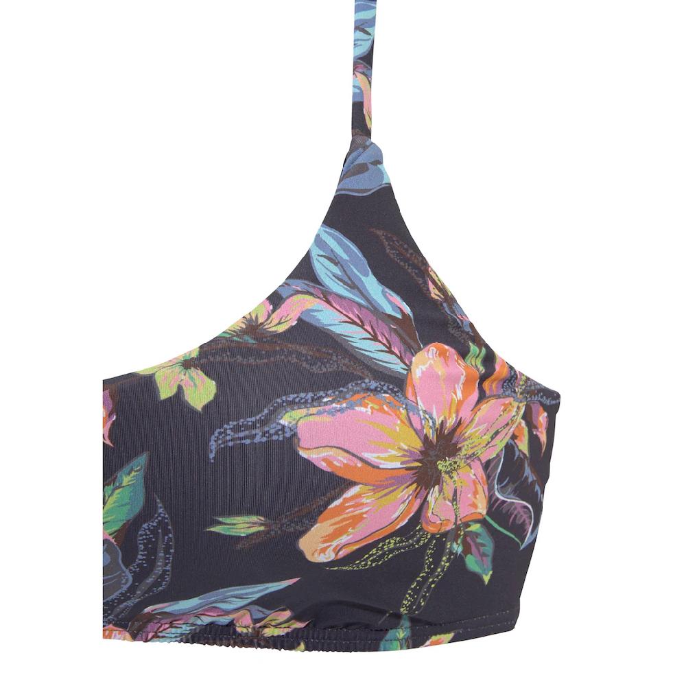 LASCANA Bustier-Bikini-Top »Malia« Mit Tropischem Print Bestellen
