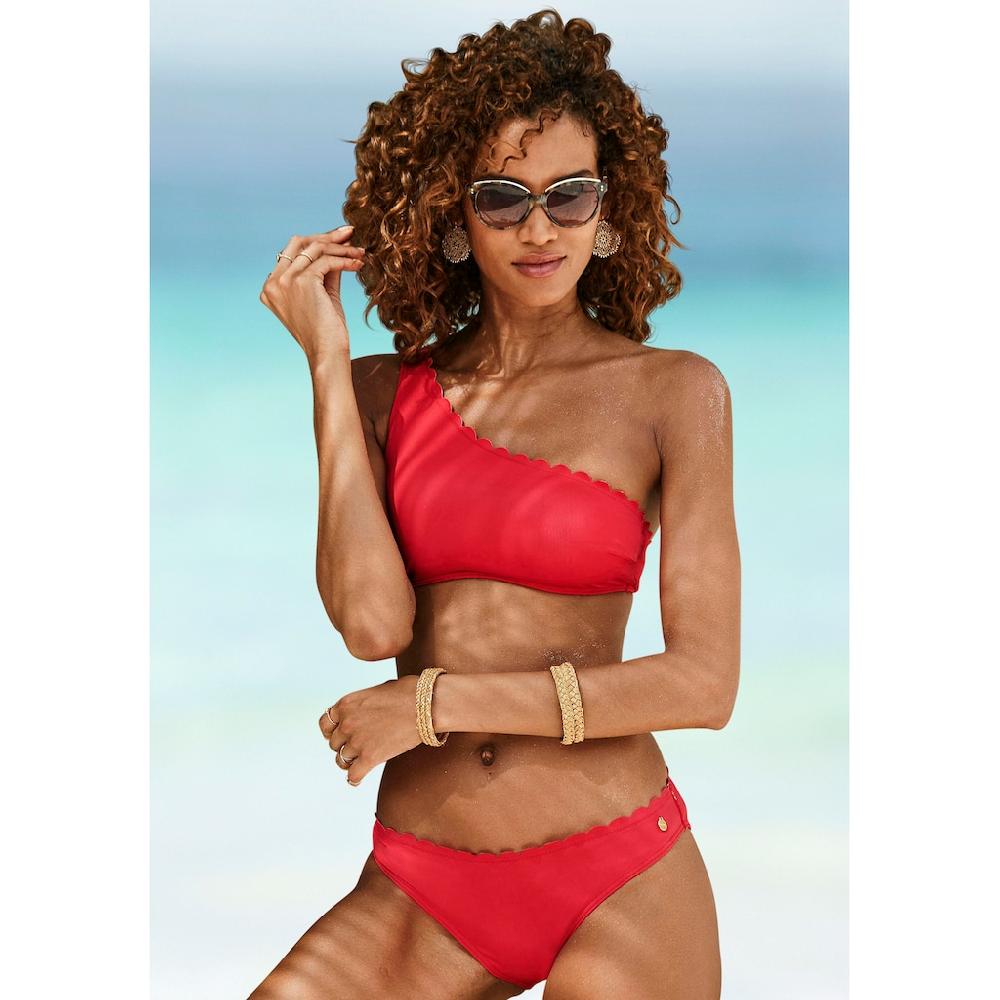 LASCANA Bustier-Bikini-Top »Scallop« bestellen