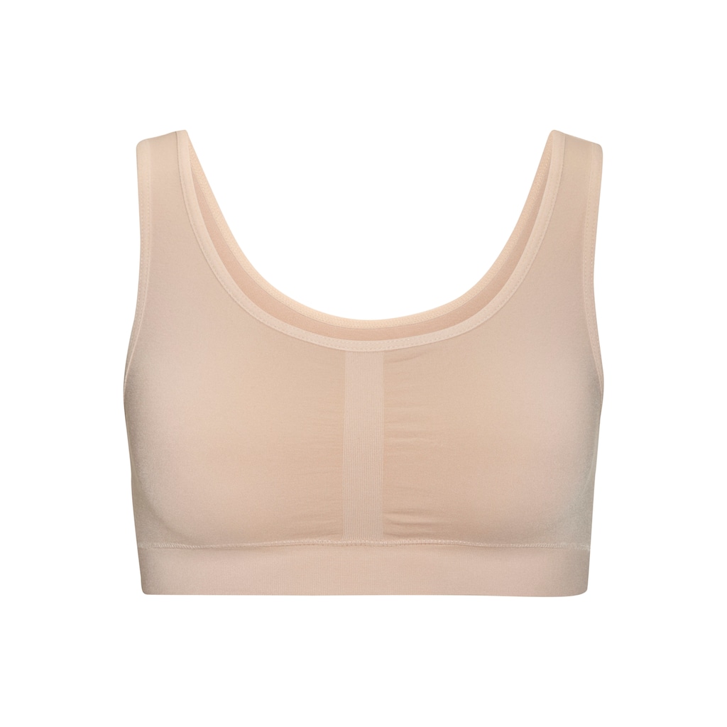LASCANA Bustier »seamless« Aus Weicher Microfaser ▷ Für
