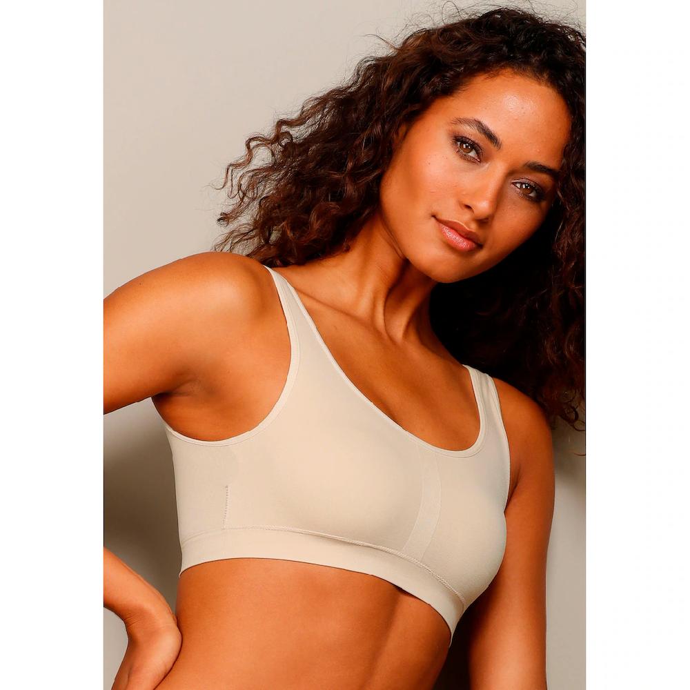 LASCANA Bustier »seamless« Aus Weicher Microfaser ▷ Für