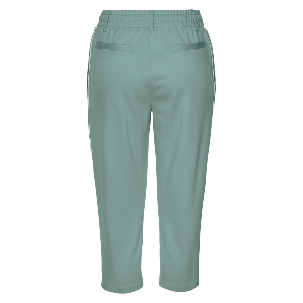 LASCANA Caprihose Mit Seitlichen Streifen Loungewear