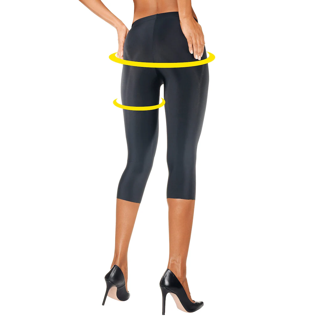 LASCANA Caprileggings Aus Leicht Glänzender Qualität Loungewear
