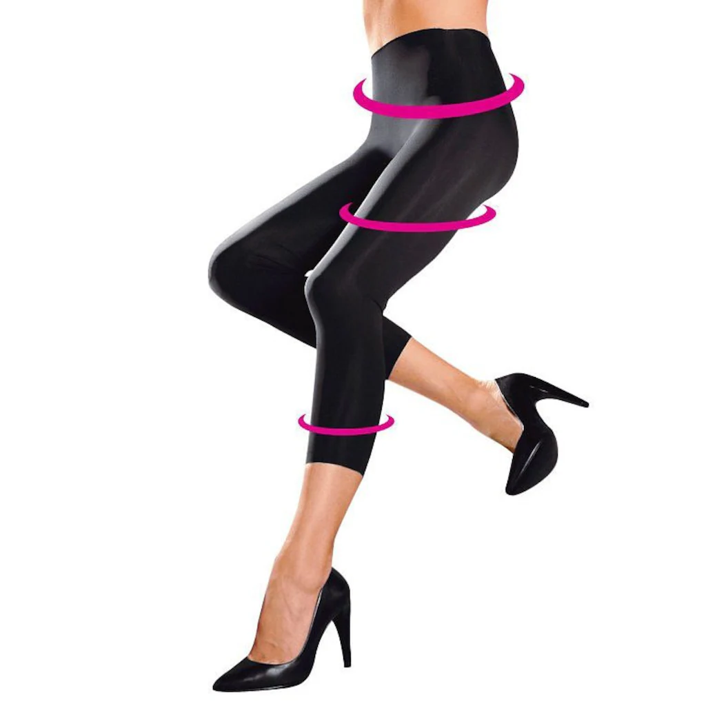 LASCANA Caprileggings Aus Leicht Glänzender Qualität Loungewear