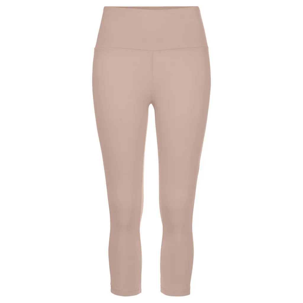 LASCANA Caprileggings Mit Breitem Weichem Bündchen Loungewear