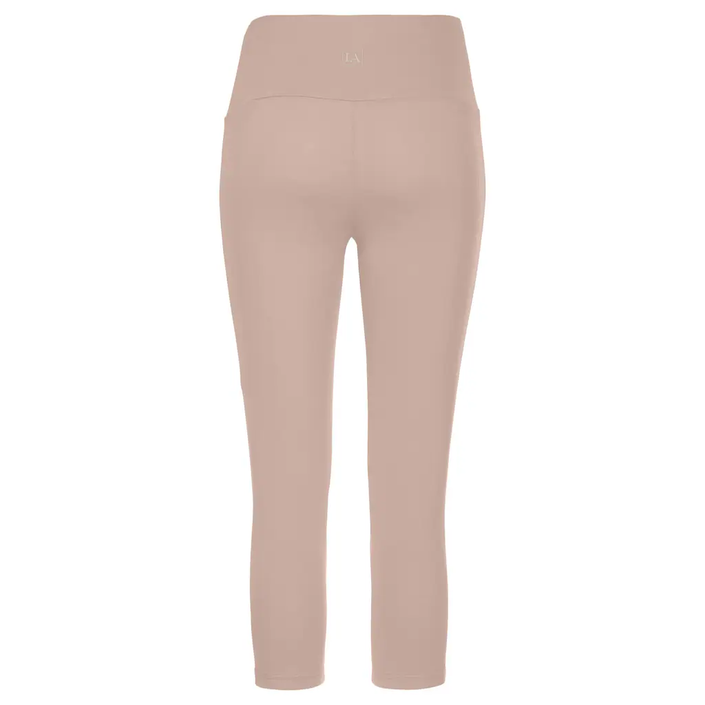 LASCANA Caprileggings Mit Breitem Weichem Bündchen Loungewear