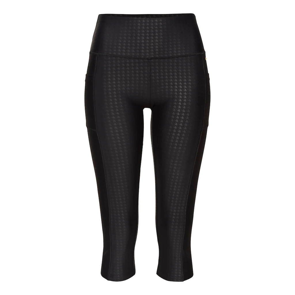 LASCANA Caprileggings Sporthose Im Allover-Druck