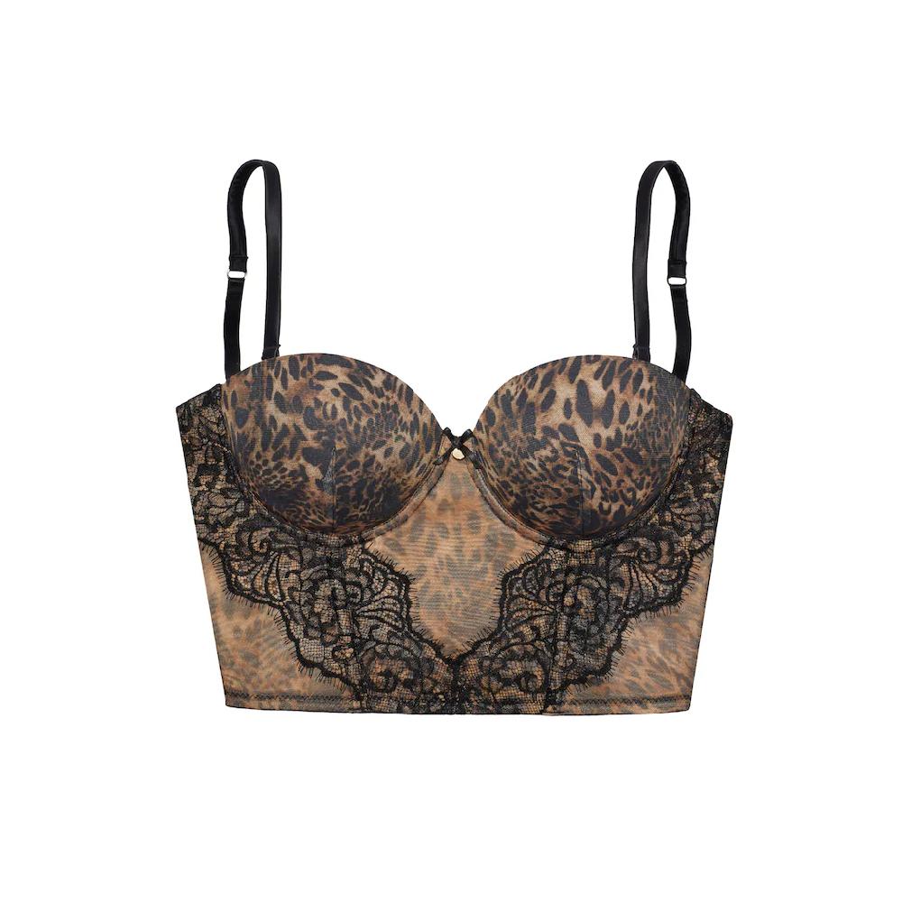 LASCANA Corsage Aus Soft-Mesh Und Feiner Spitze Mit Abnehmbaren Trägern Sexy Dessous Online Bestellen