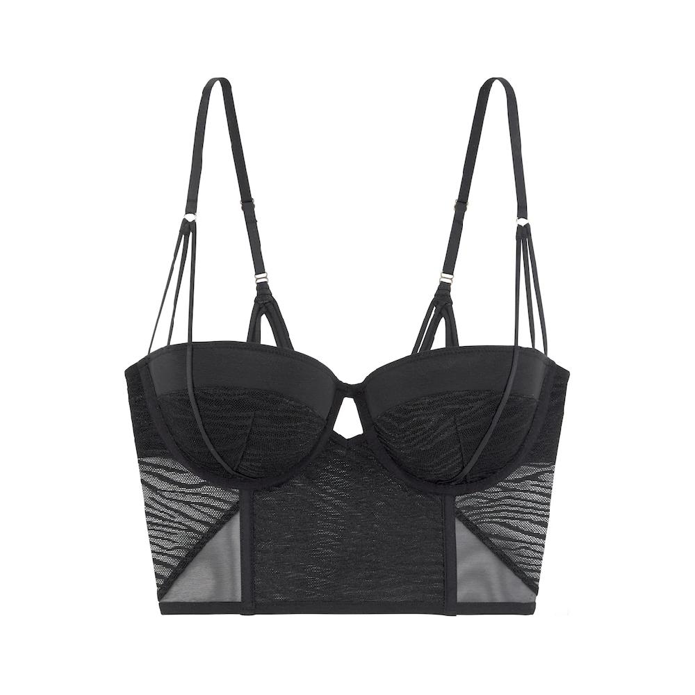 LASCANA Corsage Mit Bügel Und Dezent Transparenter Optik Sexy Dessous ▷ Für